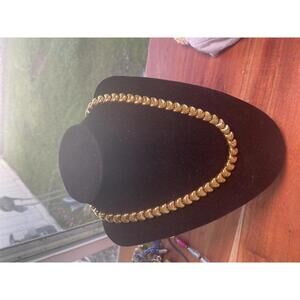 Vintage Napier Gold Toned Link Necklace